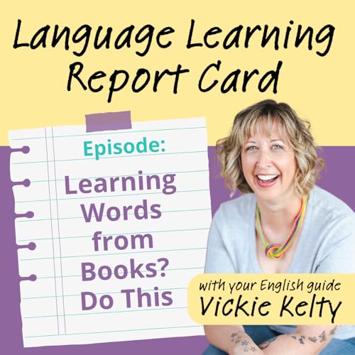 A Simple Idea to Learn English Vocabulary from a Book Podcast Por arte de portada