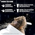 Muscletech Grass-Fed Whey Protein Powder (Triple Chocolate, 1.8LB) - Whey Protein Smoothie & Milk Shake Mix Supports Muscle Gain & Recovery - 20g of Whey Protein for Women & Men - Non-GMO, Gluten-Free - Image 5