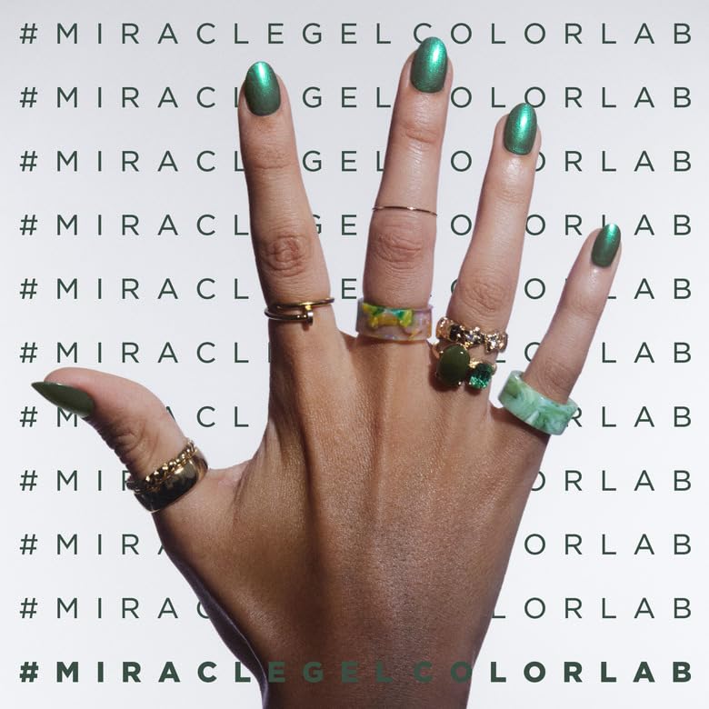 Sally Hansen Miracle Gel™ Leaf Me Be, esmalte verde miniatura 4