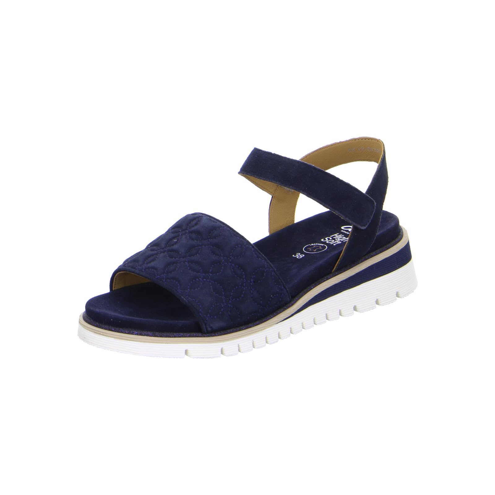 ARA Women's Kent Sandal, blue, 7-7.5 UK