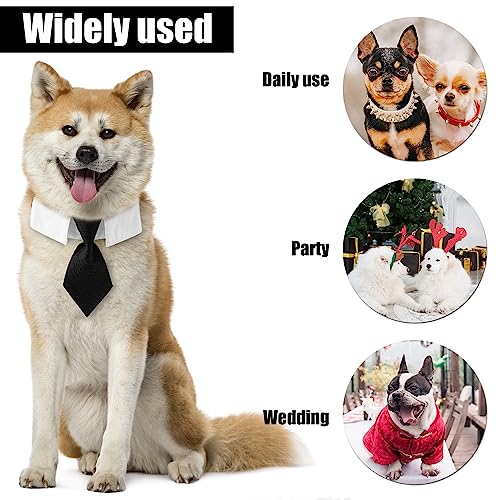 Hund Fliege Halsband, verstellbare Hochzeit Haustier Krawatte, Formelle Hunde Smokinghalsband Katze Schlips für Welpe, Kätzchen, große, mittelgroße und kleine Hunde und Katzen
