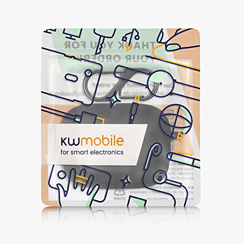 Kwmobile Custodia Silicone Cuffie Compatibile con
