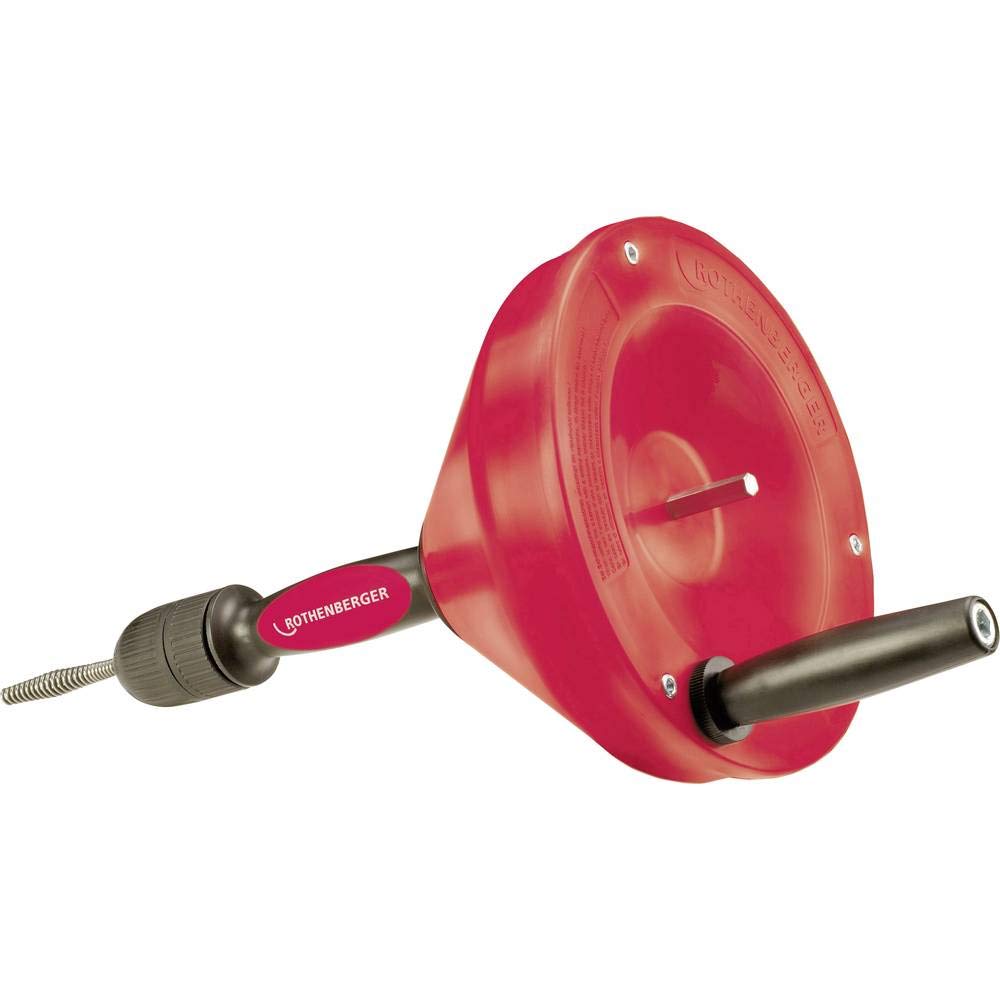 ROTHENBERGER ROSPI 10 H+E Plus, Hand- und Elektro-Rohrreinigungsgerät, 20mm-70mm Arbeitsbereich Durchmesser | 72005 | Reinigung von Rohren, Sanitär, Sanitär Werkzeug
