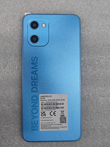 Umidigi Cell Phone G1, Android12 Unlocked Cell Phone, Dual Sim 4G Lte Mobile Phone, 3+32Gb 256G Expandable, 6.52" Hd+, 5150Mah, Gsm Unlocked #TOP7