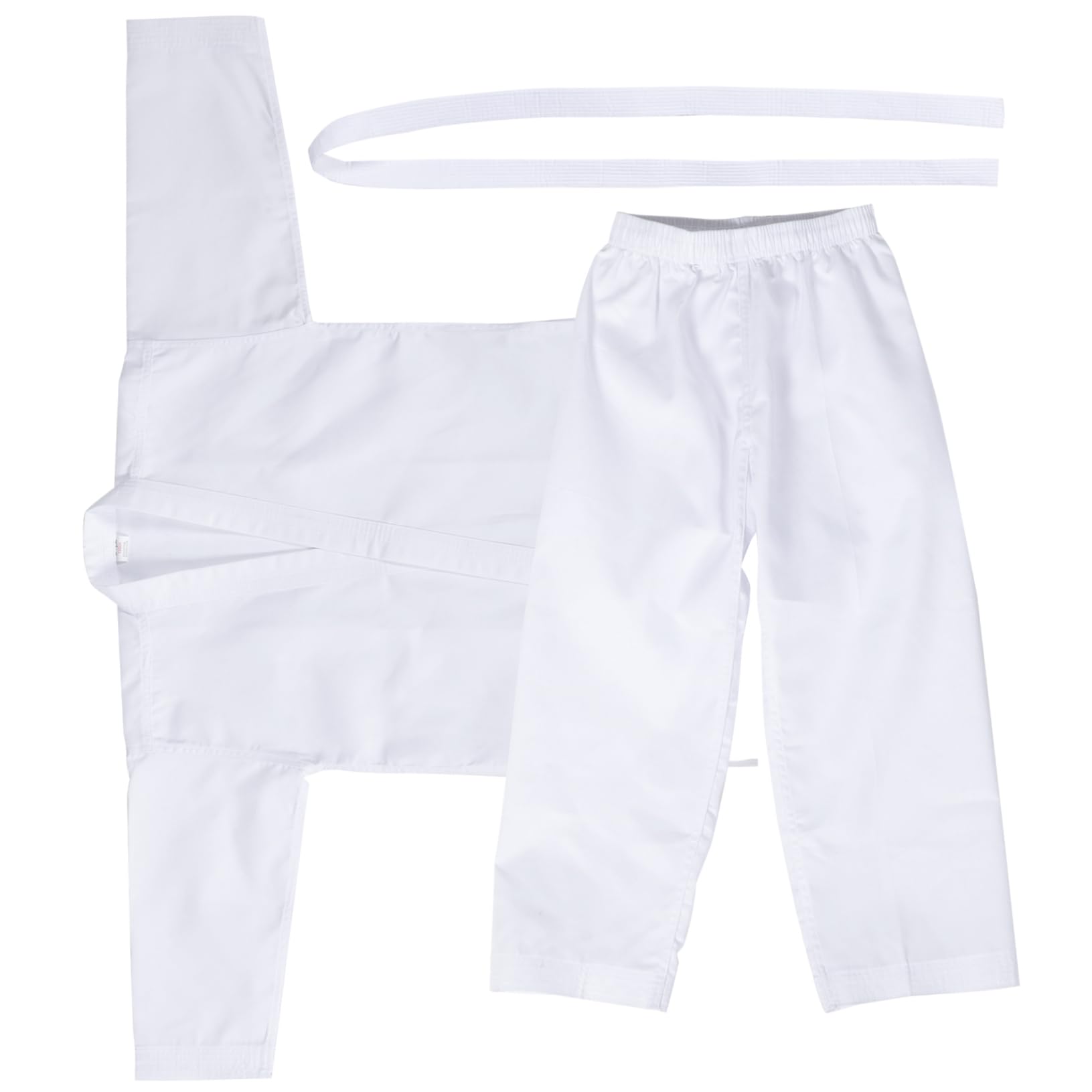 NIYANGLE 1set Judogi Karate Uniform Karate Sparring Gear Martial Arts Equipment Adult Suit Clothes