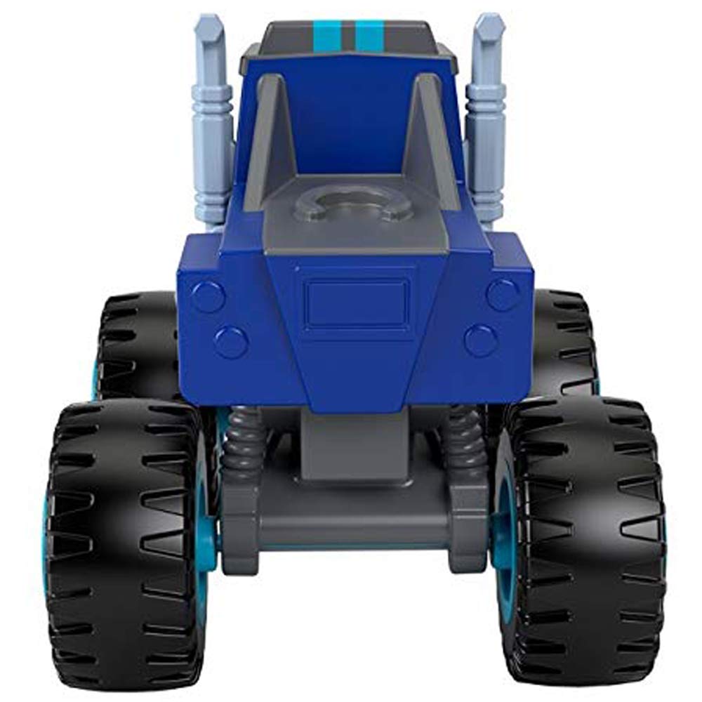 Mattel – CGF20 – Blaze and The Monster Machines – Racing Flag Crusher – Die-Cast Spielauto, 8 cm