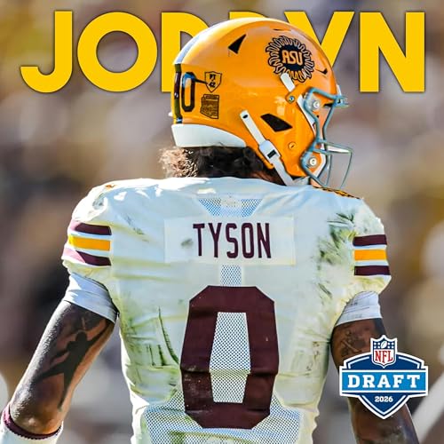 Arizona State WR, Jordyn Tyson || 2026 NFL Draft Prospect Profile Podcast Por  arte de portada
