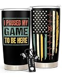 365FURY Gamer Gifts for Men - Gifts for Gamer Him, Boyfriend - Gamer Gamer Gift Set for Him 20Oz Tum