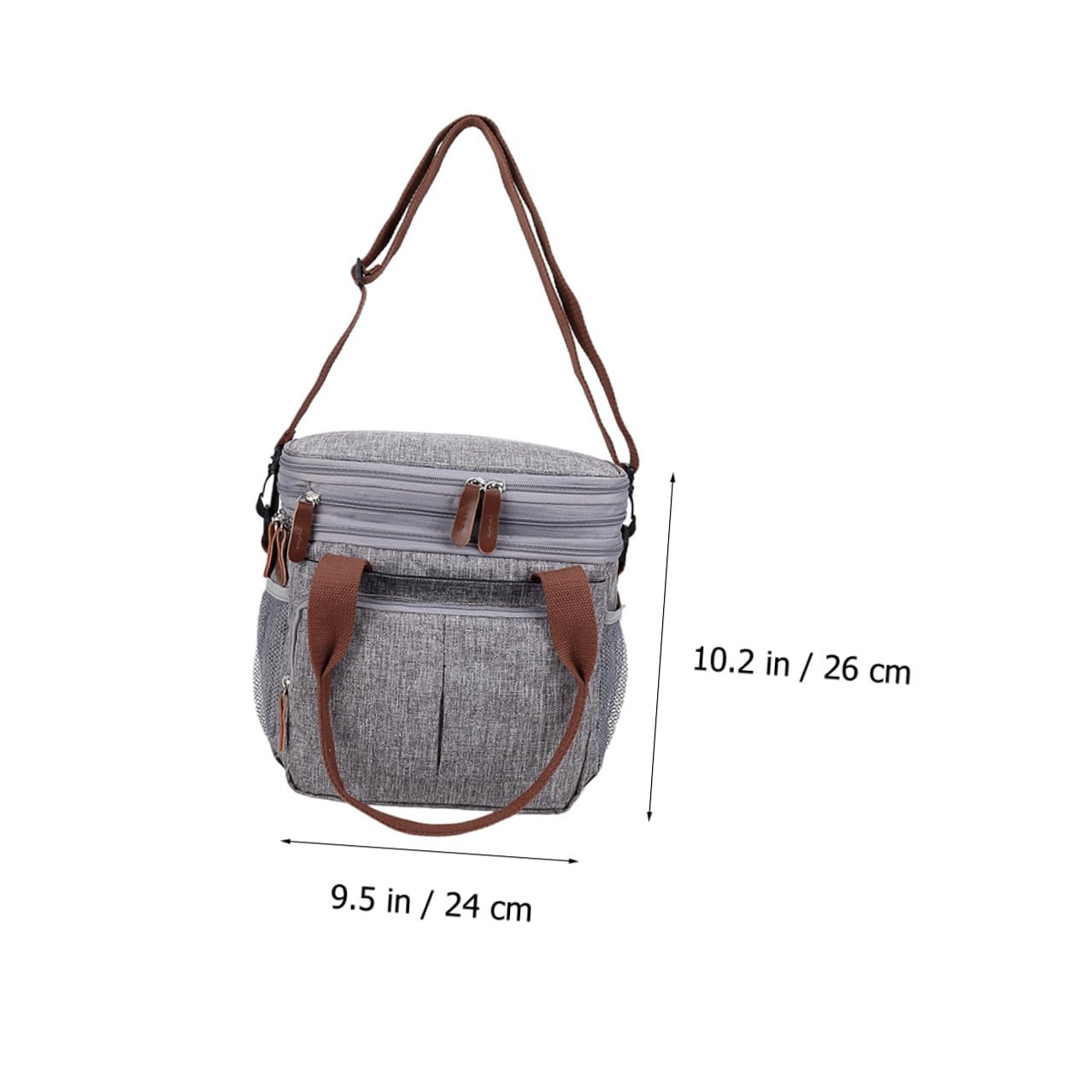 Große Isolierte Lunch Tasche Praktische Wärmehalte Tasche Für Outdoor Picknick Bento Bag Portable Lunchbox