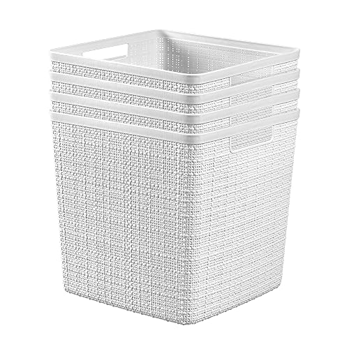 Curver Jute Decorative Plastic Organization and...