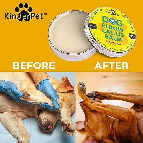 KinderPet Dog Elbow Callus Balm Heal Soothe Moisturise Protect Cracked
