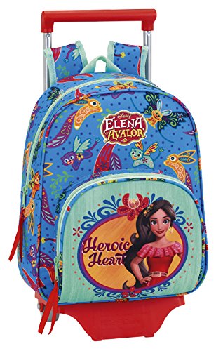 Safta Mochila Infantil Elena De Avalor Oficial Con Carro 125x95mm
