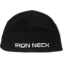 Iron Neck Skull Caps for Men and Women Soft, Comfortable Beanie, Helmet Liner and Head Cap, Lightweight, Moisture Wicking Material Black
