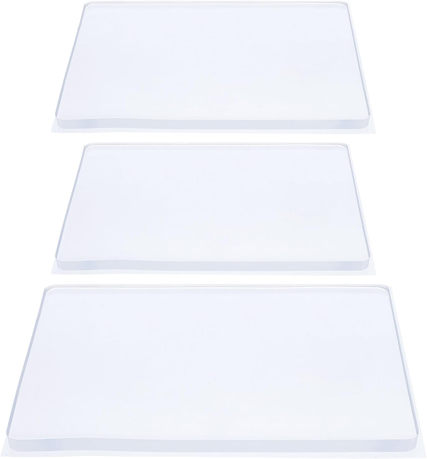 Reusable Gel Printing Plates 3pcs Set (1 A4 + 2 A5) for Art Painting and Printmaking, Non-Toxic Gel Ink Plates for Mixed Media Crafts and Scrapbooking