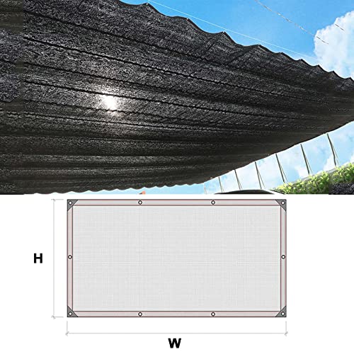 Tela de Sombra para Exteriores en Jardín y Patio Malla Transpirable Antivuelco de 16x16 pies 7