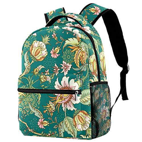 Sac à dos de voyage vintage grand volume avec poche gourde loisirs