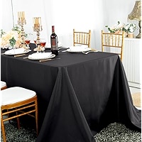 Mantel Rectangular Rojo De Poliéster De 60" X 96" Para Bodas - México