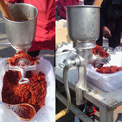 RTYUI Mühle, Kaffeemühle Hand Getreidemühle Manuelle Mais Müslimühle Bierbrauwerkzeug Hafermehl Kaffee Lebensmittel… – Bild 8