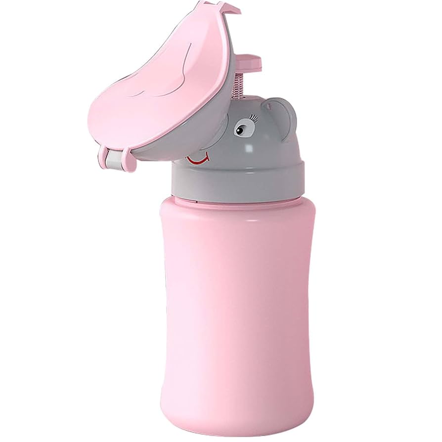 Potty On The Go Toddler Pee Bottle For Kids - Travel Urinal Portable Potty Pee Cup For Girl Child Toddler Baby Urinal Emergency Toilet For Car Travel Road Trip Portable Toilet For