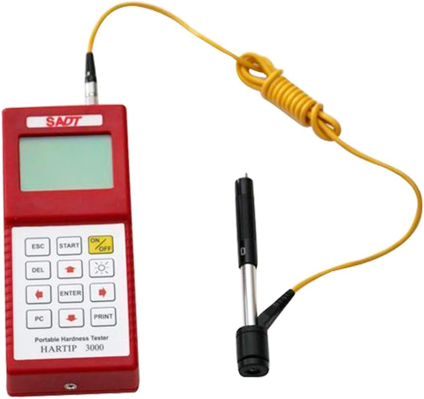 HARTIP 3000 Digital Leeb Hardness Tester Portable Metal Hardness Tester with RS232 Interface HL HRC HRB HB HV HS Scale