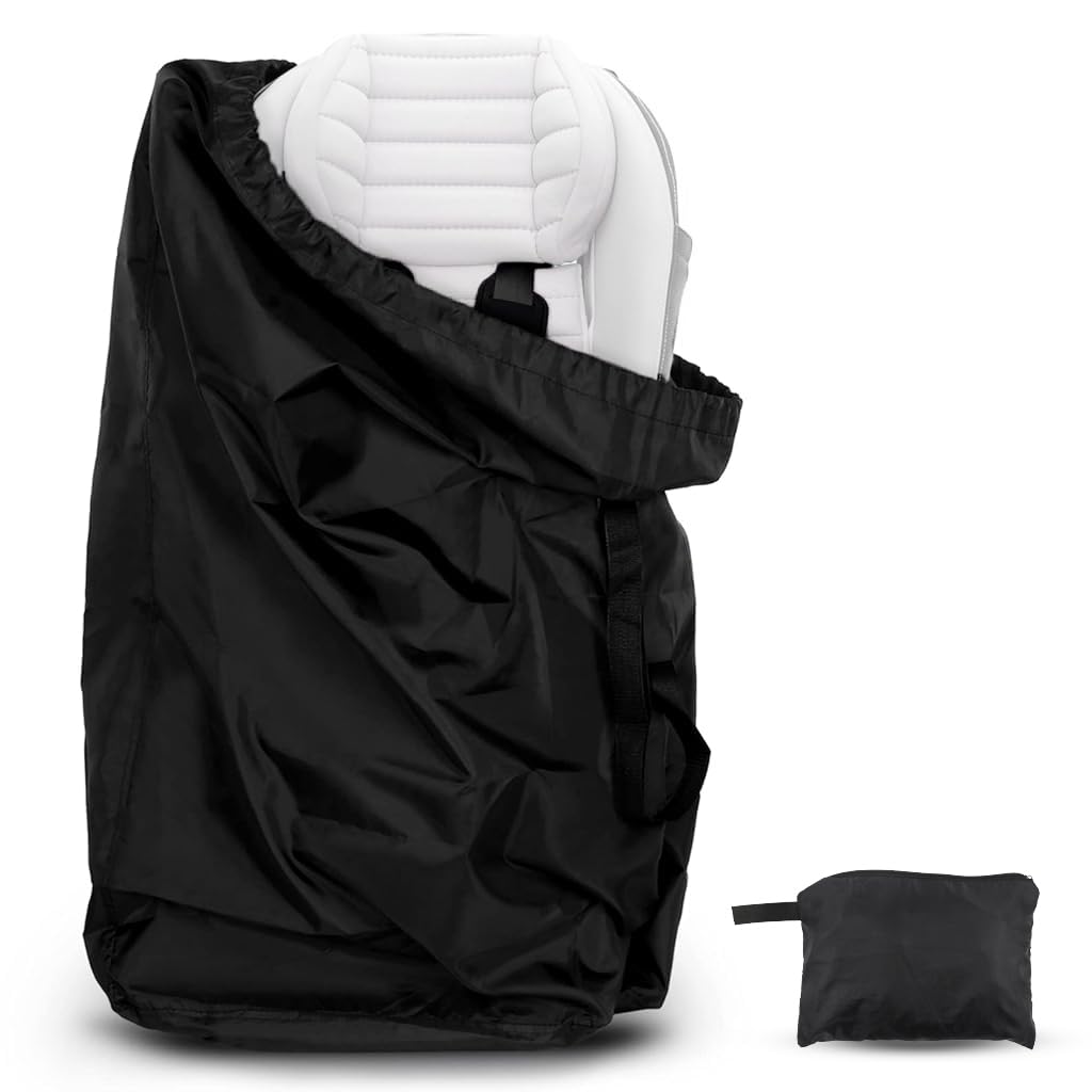 SNOWIE SOFT® Travel Bag for Folding Baby Stroller 600D Oxford Waterproof Dust-Proof Bag Multipurpose Storage Bag for Baby Safety Seat Folding Baby Stroller, Pram, Baby Car Seat Stroller, 114x39cm-image-32