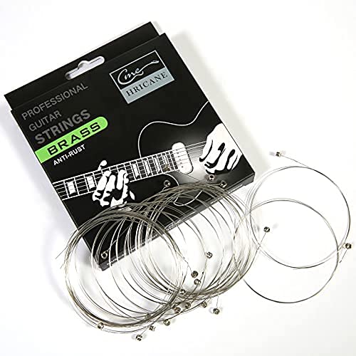 Hricane Cordes de guitare électrique Medium 011, 22 cordes de guitare en argent nickelé - Les Beatles, Paul McCartney, John Lennon, RIngo Starr, George Harrison Hricane Cordes de guitare électrique Medium 011, 22 cordes de guitare en argent nickelé – Image 4