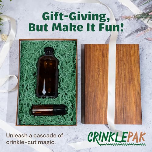 CrinklePak 10 LB USA Made crinkle paper filler | Paper Shred Filler for Shipping packages, Gift Wrap, Great packing paper for gift basket filling, Birthdays, Weddings, and Anniversaries | Light Green by CrinklePak - Image 5