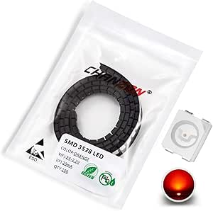 100 stücke Weiß 3528 1210 SMD LED dion licht - Viceal