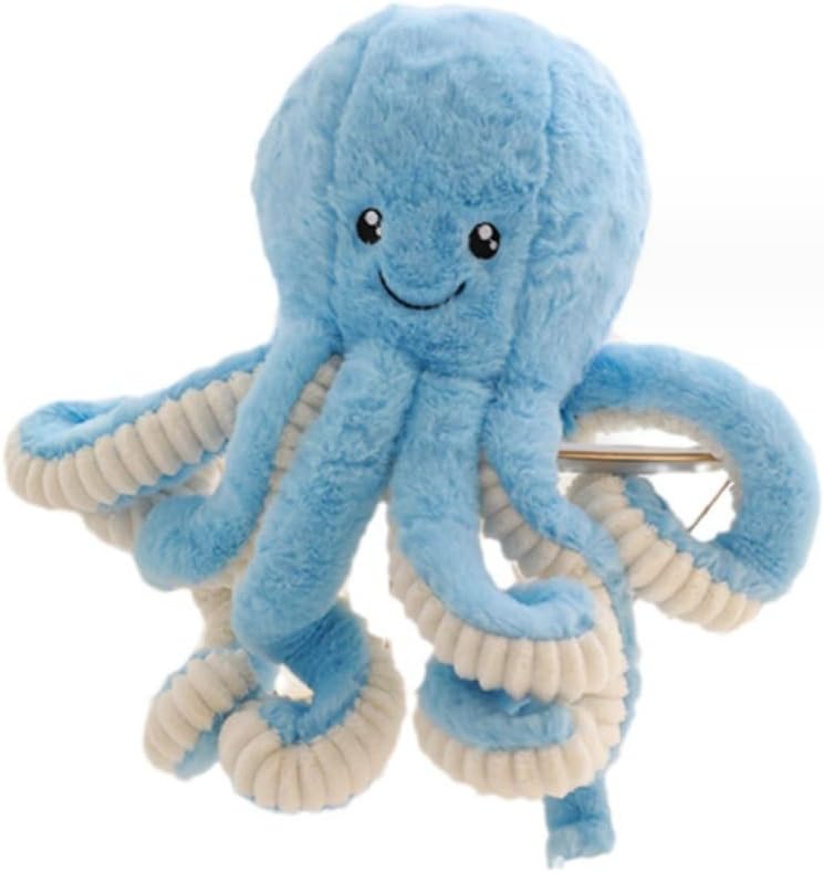 Octopus Plush Toys, Soft Octopus Toys, Best Gift for Birthday, Party, Christmas. 1 Piece (23.6inch, Blue)