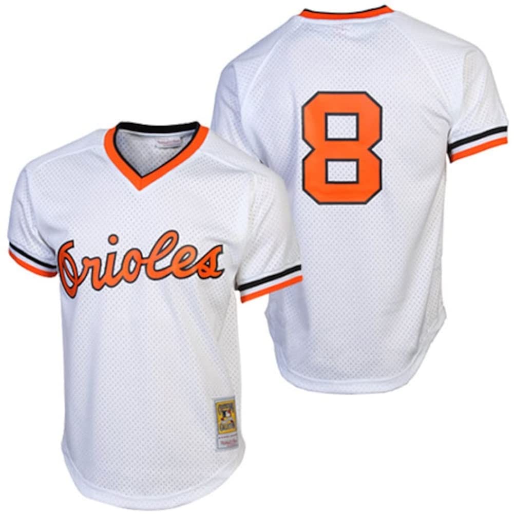Mitchell & NessCal Ripken Jr. Baltimore Orioles 1985 Cooperstown Collection BP Jersey