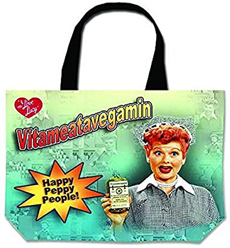 Bolso tote grande I Love Lucy para mujer miniatura 1