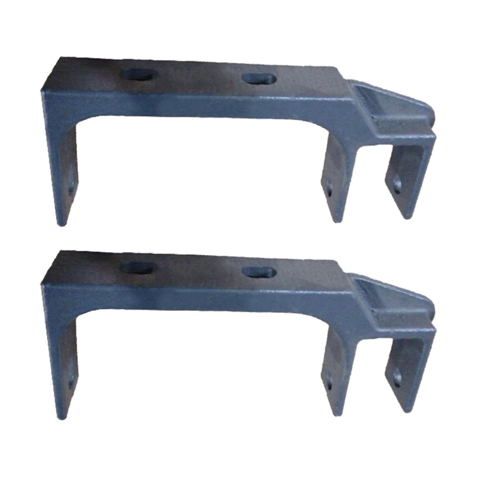 Supports muraux de store rétractable extérieur gris haute résistance