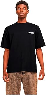 JACK & JONES Men's Roxbury Type Crew-Neck Short-Sleeves T-Shirt (pack of 1)