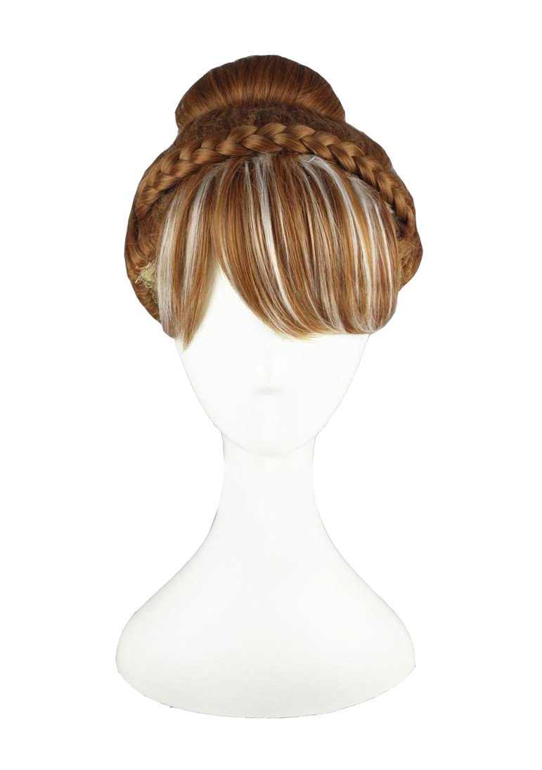 EDENKISS High Quality Princess Frozen Snow Queen Cos-play Elsa and Anna Wig with Free Wig Cap (Anna SC2334 M30HT2334)