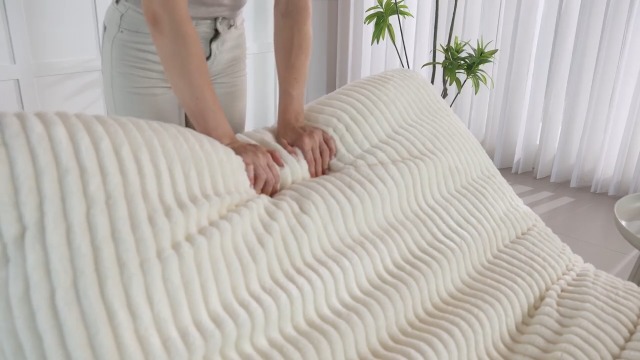 Sillón Plegable Oversized Blanco miniatura 7
