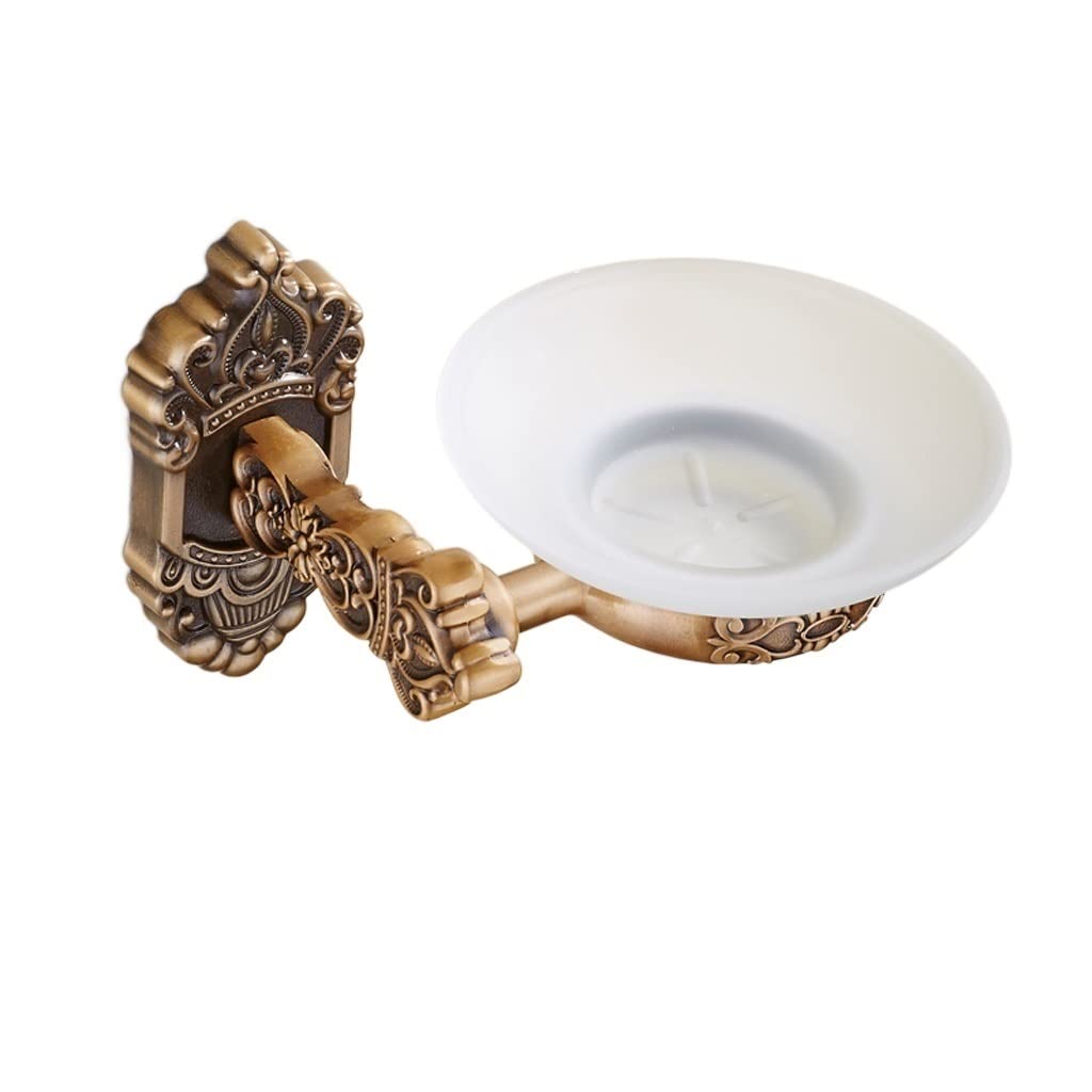 Jabonera Autodrenante Estilo europeo Tallado Punzón libre Montado en la pared Jabón de la pared Caja de lavabo interior Baño Cocina Simple Style Style Soap Hack Jabonera Jabonera Guardar (Color : B)
