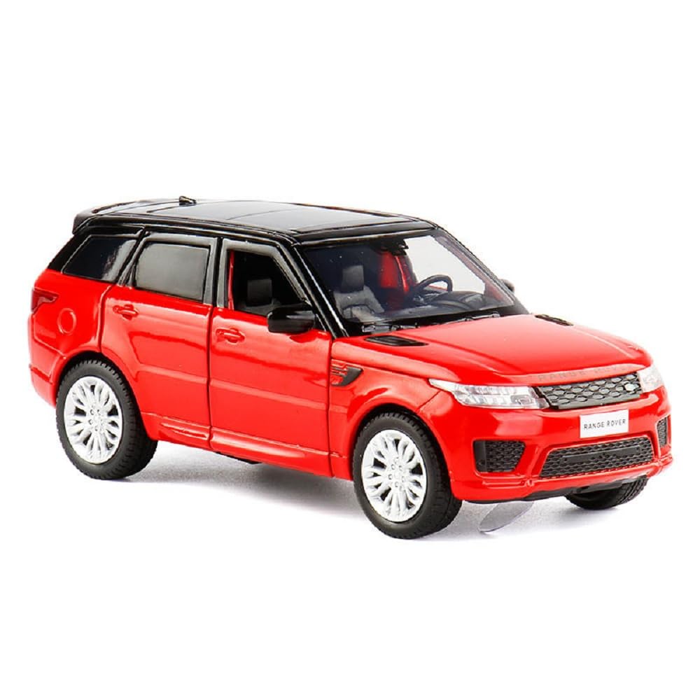 YBSM 1:32 For L-and-Rover For Range-Rover Alloy Car Model Diecasts & Toy Vehicles Metal Toy Kids Toys Gift (Color : Red)