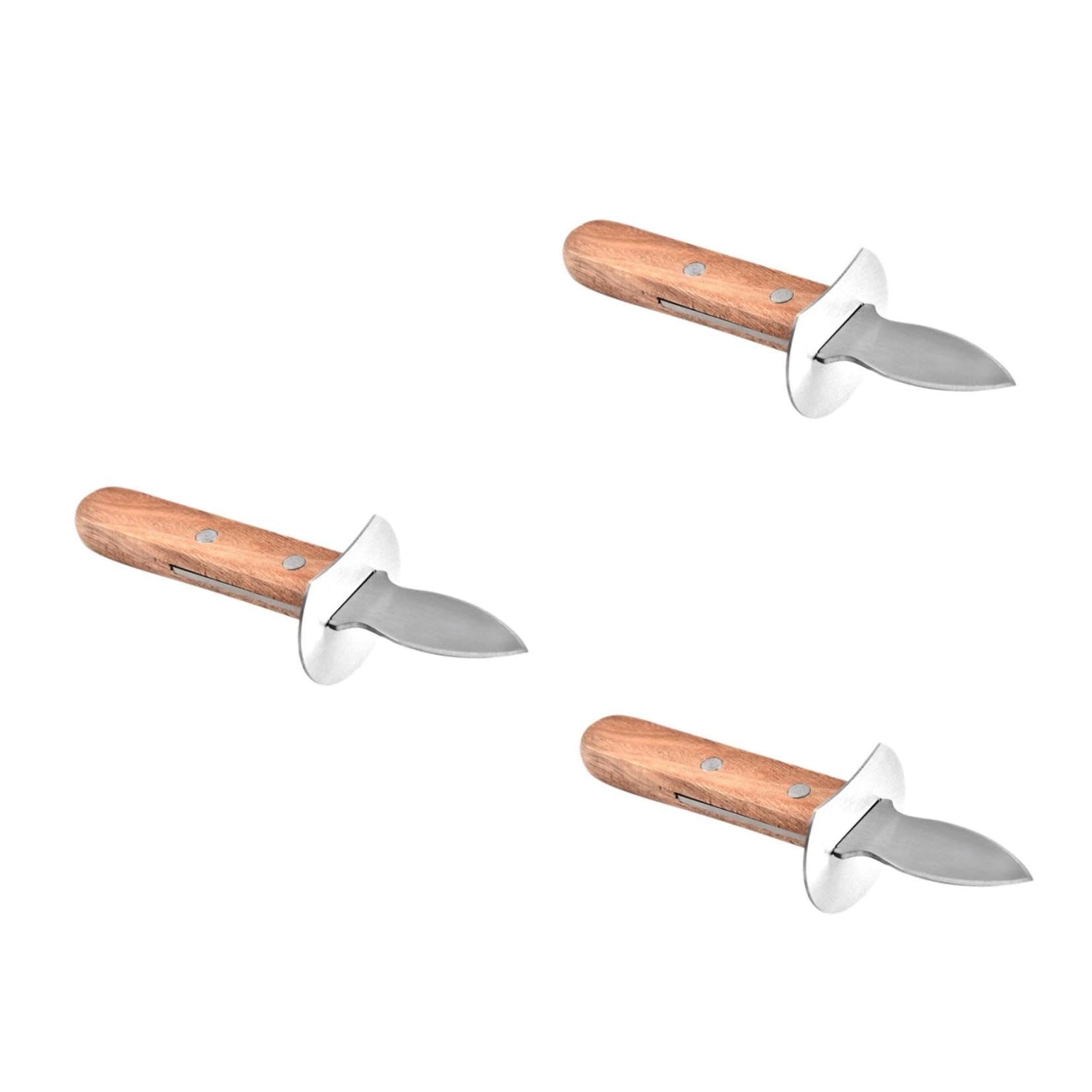 Amosfun 3 Pezzi In Acciaio Inossidabile Strumento Per Aprire Le Ostriche Per Crostacei Ostriche Shucker Per Conchiglie Crostacei Non Ostriche Granchio Shucker Strumento Per