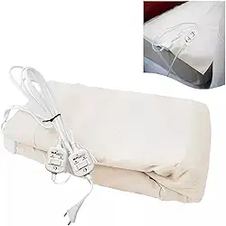 Lençol térmico elétrico casal 220v Sulterm 02 temperaturas certificado INMETRO unico garantia 3 anos Beige 1,38 c 1,88 m