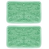 DECOMELODY 2 Stück Haushalts Wärme Kälte Kompressen aus Gel und Pvc Wiederverwendbare Eisbeutel für Heiße und Kalte Therapie zur Effizienten Verletzungsversorgung an Heißen Sommertagen