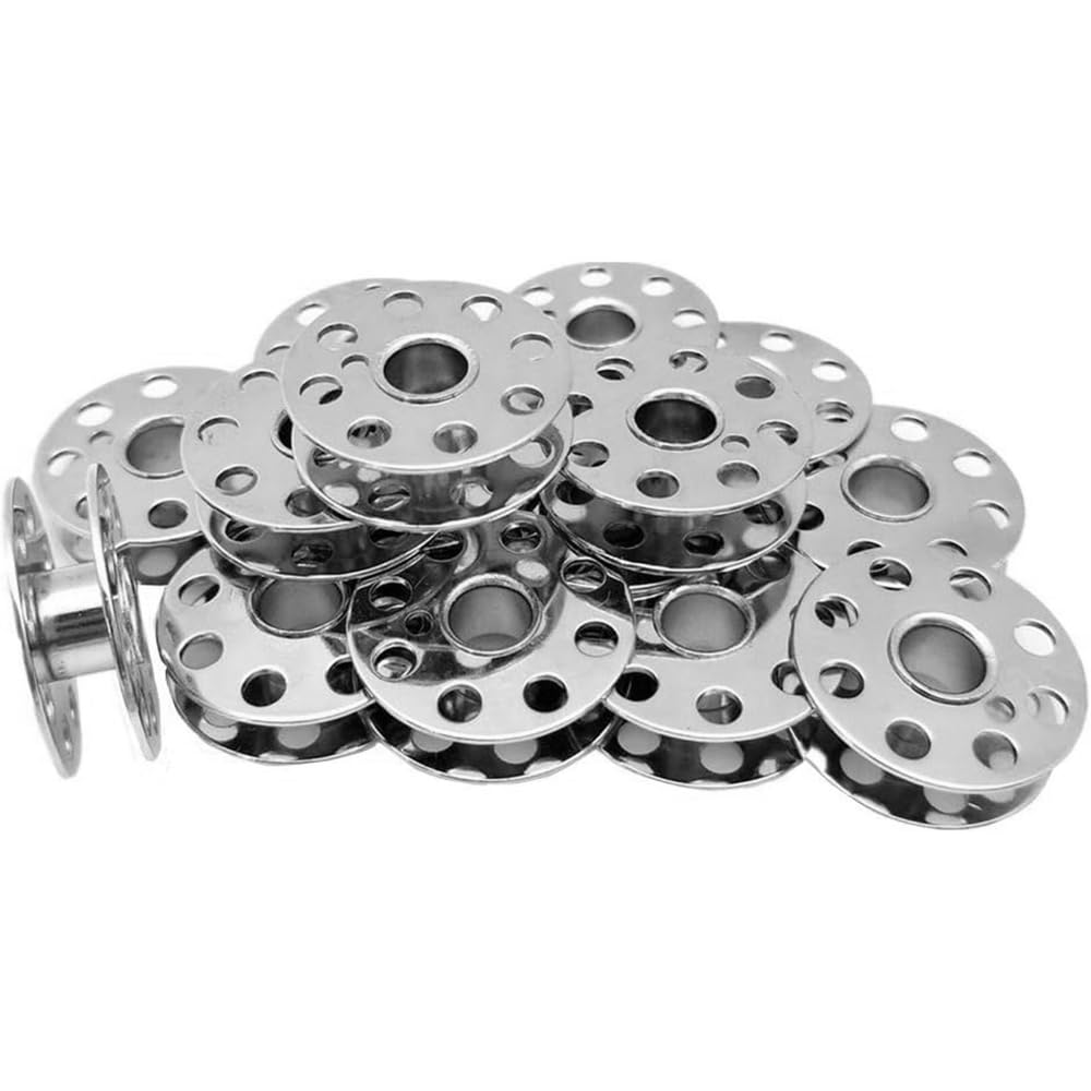 10/20/50/80/100 szt. Metalowe szpulki do szycia maszyn Singer Featherweight 221 301 Akcesoria(80 PCS)