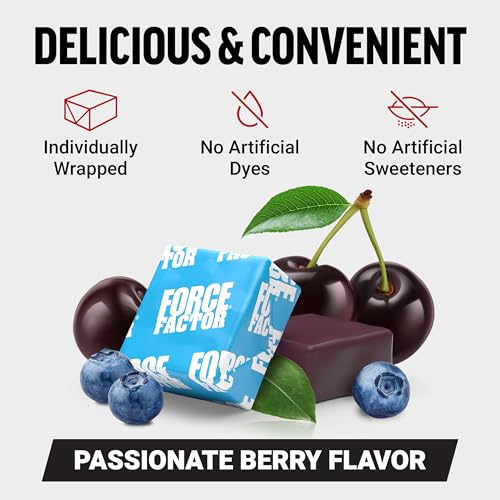 Image of Force Factor Score! Nitric Oxide Supplement for Men with 1,500mg L-Citrulline, Fast Acting Male Vitality Booster for Drive, Desire, and Excitement, Passionate Berry Flavor, 60 Soft Chews