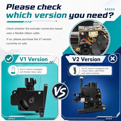 Image of Original AD5X Filament Feeding Assembly for Flashforge AD5X,V1 Version AD5X 3D Printer Filament Extruder Assembly with Precision Fit, Stable Feeding for AD5X Nozzle & Filament Cutte