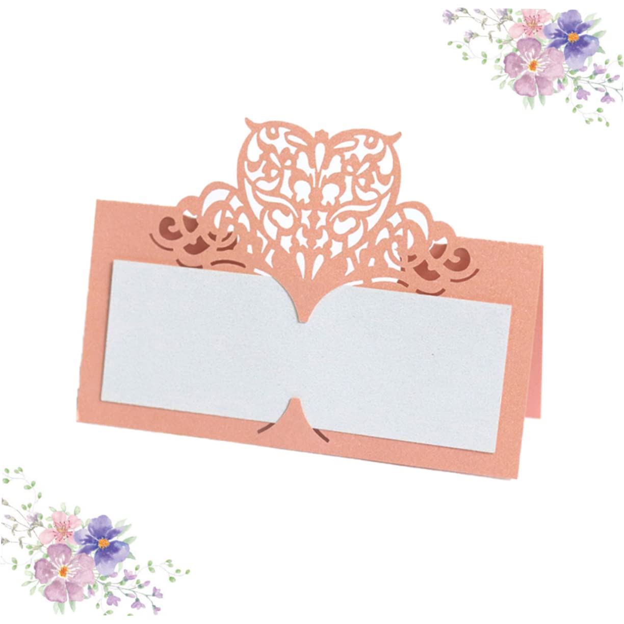 Alipis 150stücke Liebe Herzförmige Platzkarten Vintage Papier Tischkarten Für Und Feiern Namensschilder Für Gäste Und Festliche Anlässe