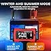 16 Amp Battery Charger, Car Battery Charger 6V 12V 24V Lithium,Lifepo4,Lead-Acid(AGM/Gel/SLA..),Battery Maintainer, Trickle Charger, and Battery Desulfator for Car,Boat,Motorcycle…