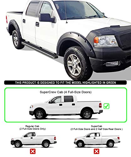 Estribos de Acero Inoxidable para Ford F150 SuperCrew miniatura 2
