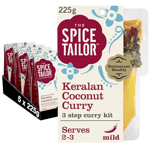 The Spice Tailor Keralan Coconut Curry Meal Kit Vegetarian (5-Pack)