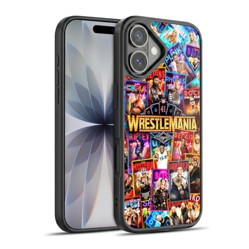 Coque iPhone 17 WWE Wrestlemania 41 antichoc en gel renforcé protection militaire