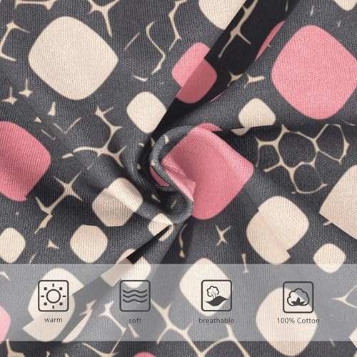 KLL Leopard Pattern Pink Black Hawaiian Toddler Boys' Cotton Underwear Cute Undies3