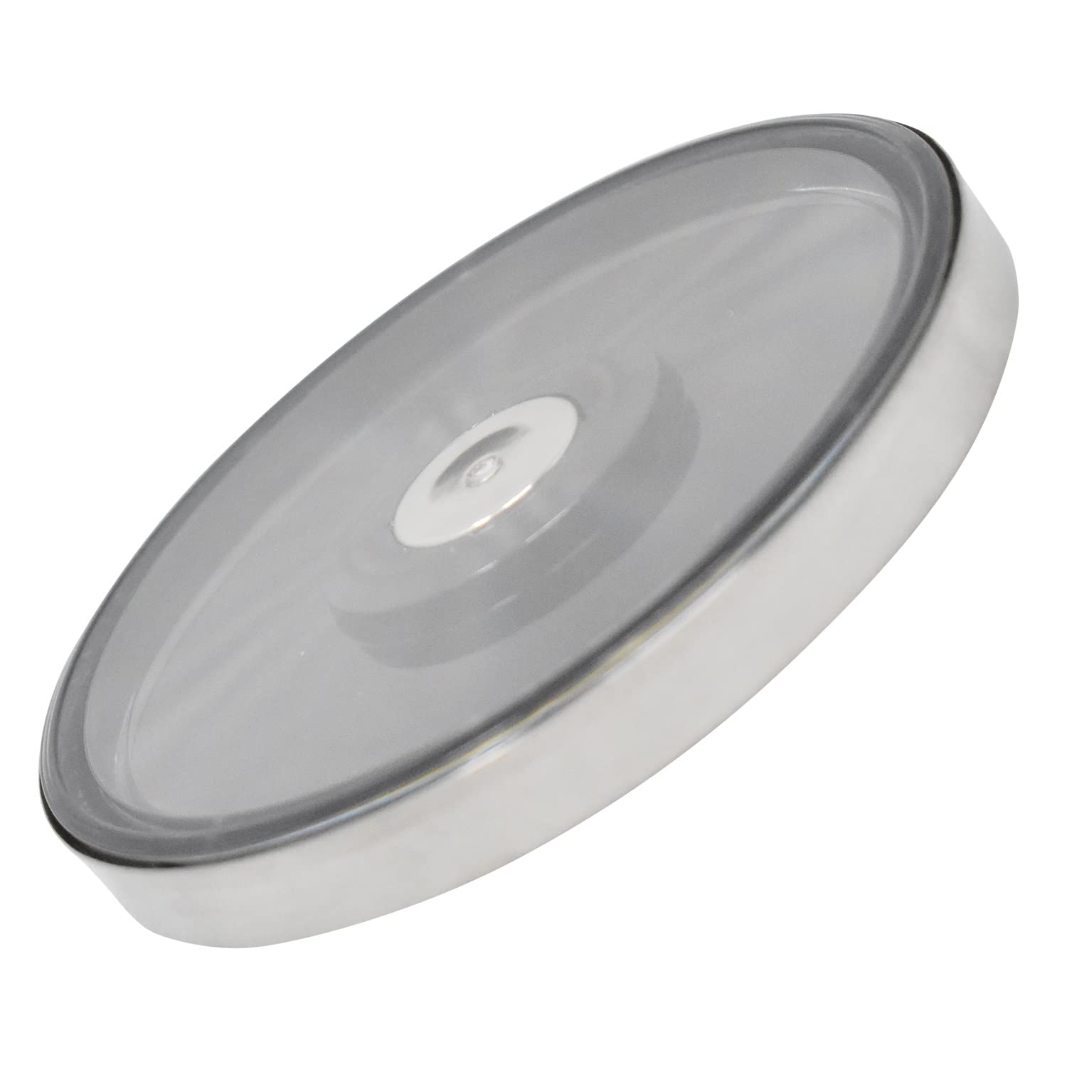 sparefixd TWISTPAD - Manopola di controllo cromata per piano cottura a induzione NEFF